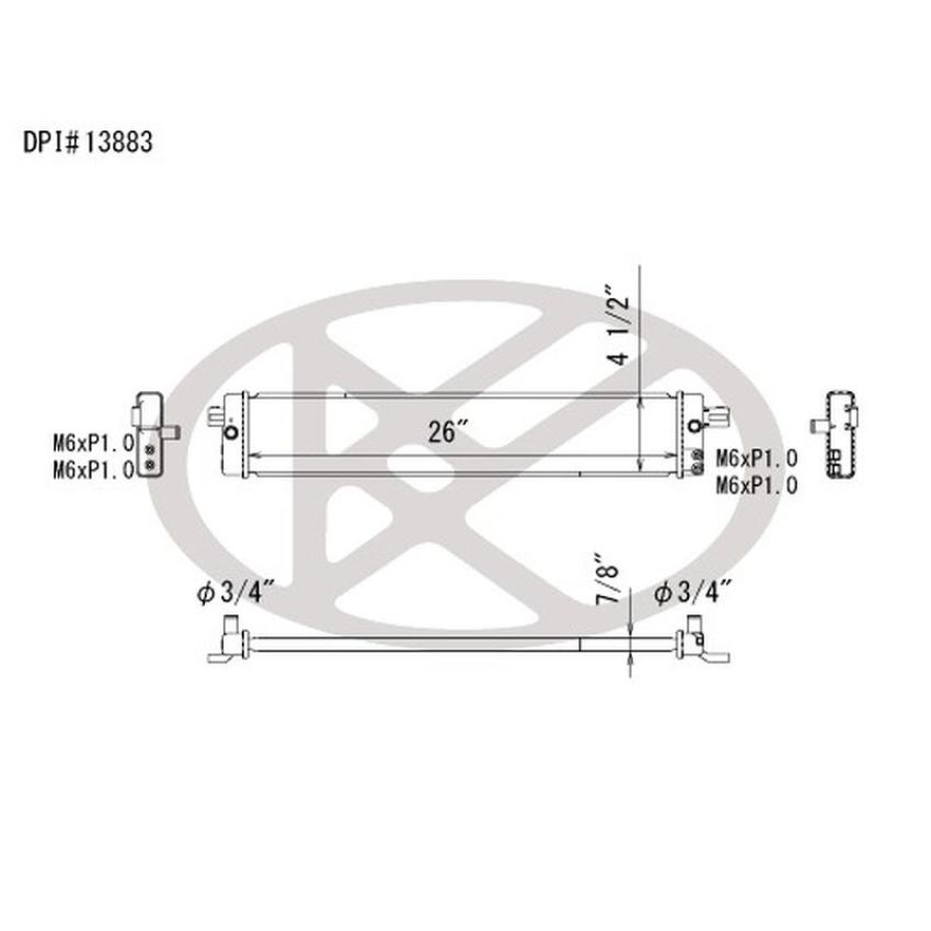 KOYORAD A13883 Koyorad Radiator A13883