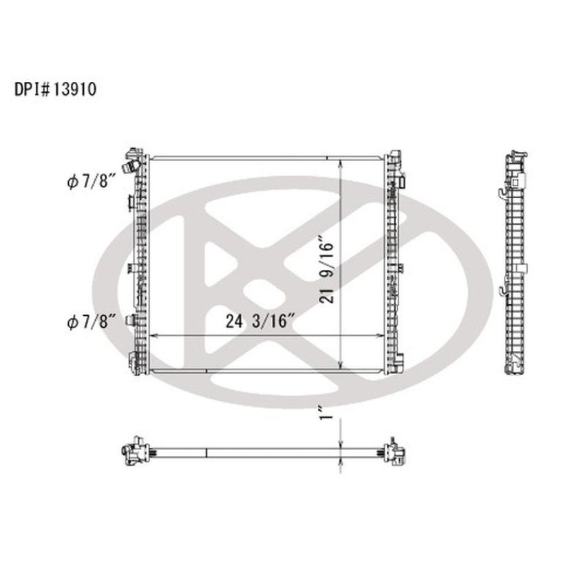 KOYORAD A13910 Koyorad Radiator A13910