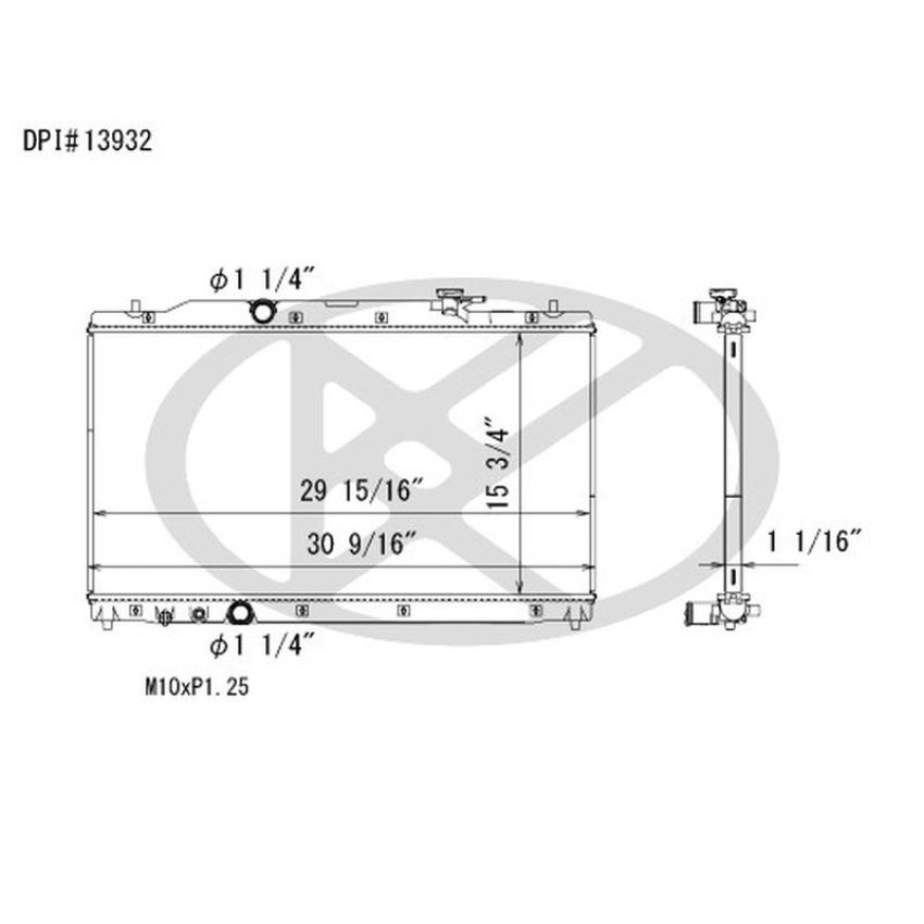 KOYORAD A13932 Koyorad Radiator A13932