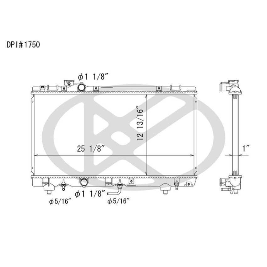 KOYORAD A1750 Koyorad Radiator A1750