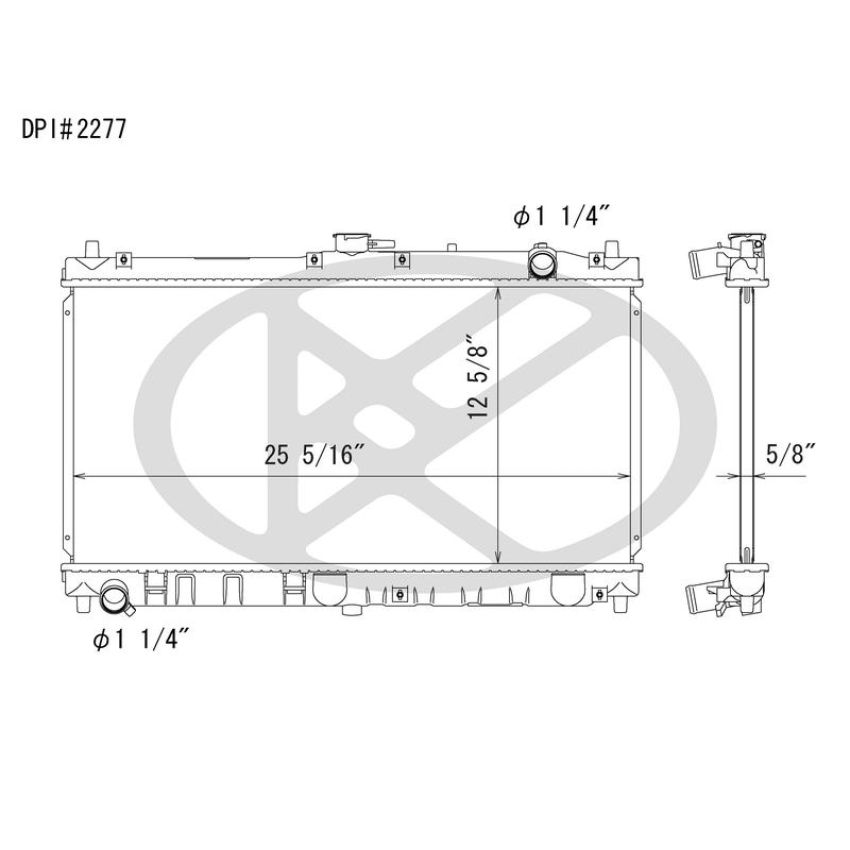 KOYORAD A2277 Koyorad Radiator A2277