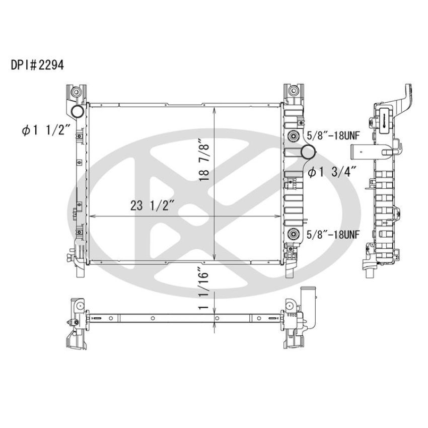 KOYORAD A2294 Koyorad Radiator A2294
