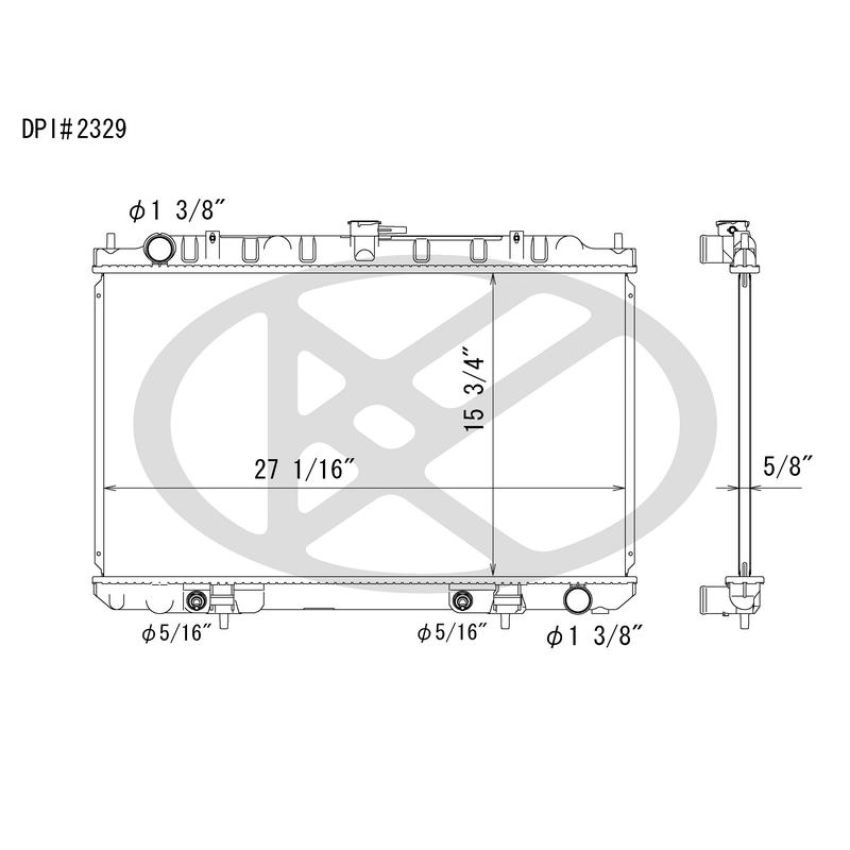 KOYORAD A2329 Koyorad Radiator A2329