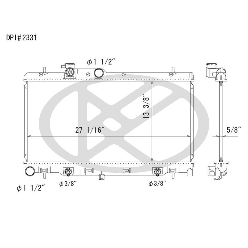 KOYORAD A2331 Koyorad Radiator A2331