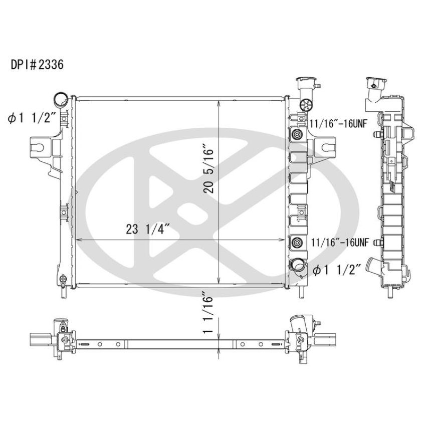 KOYORAD A2336 Koyorad Radiator A2336