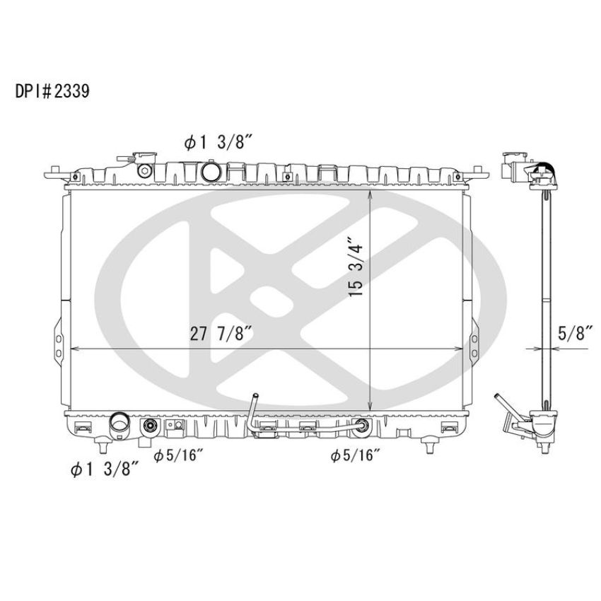 KOYORAD A2339 Koyorad Radiator A2339