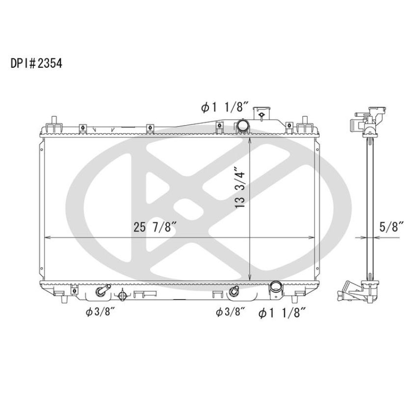 KOYORAD A2354 Koyorad Radiator A2354