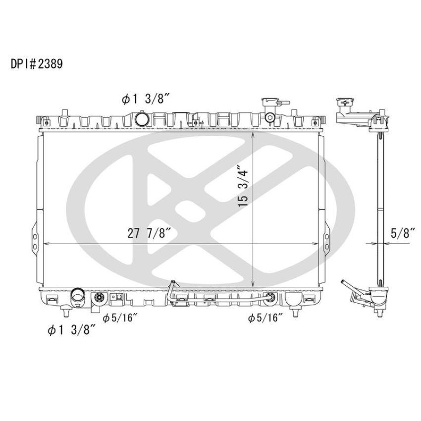 KOYORAD A2389 Koyorad Radiator A2389