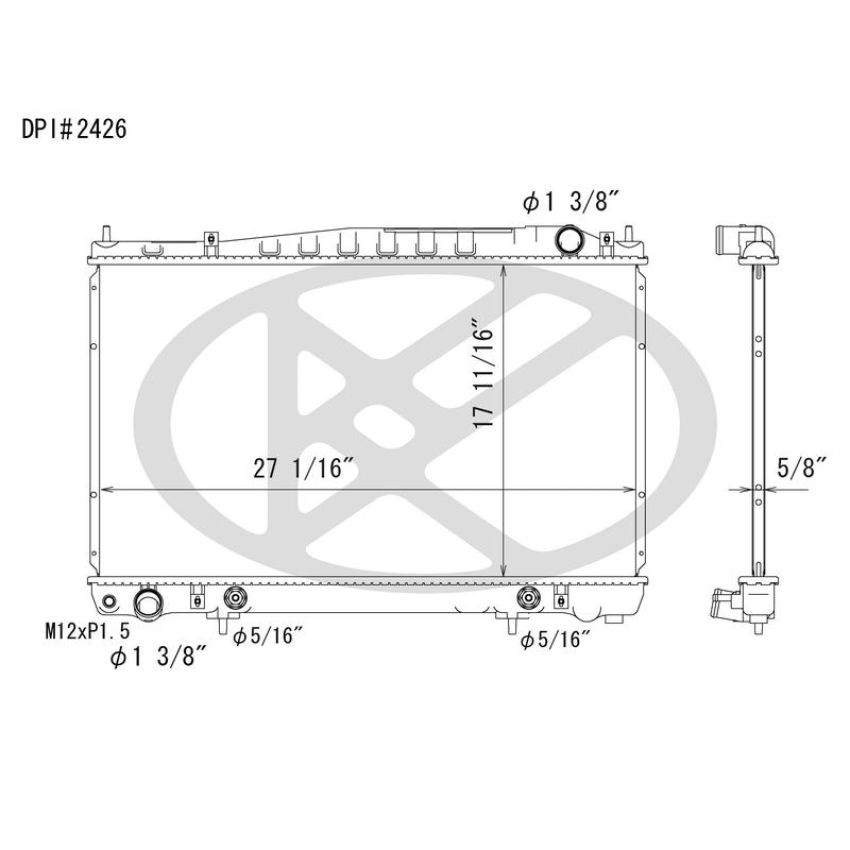 KOYORAD A2426 Koyorad Radiator A2426