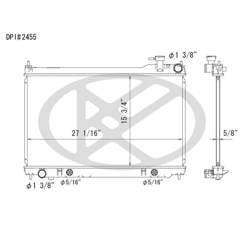 KOYORAD A2455 Koyorad Radiator A2455