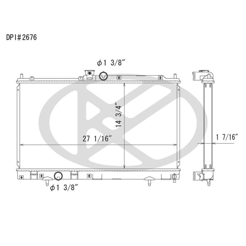 KOYORAD A2676 Koyorad Radiator A2676