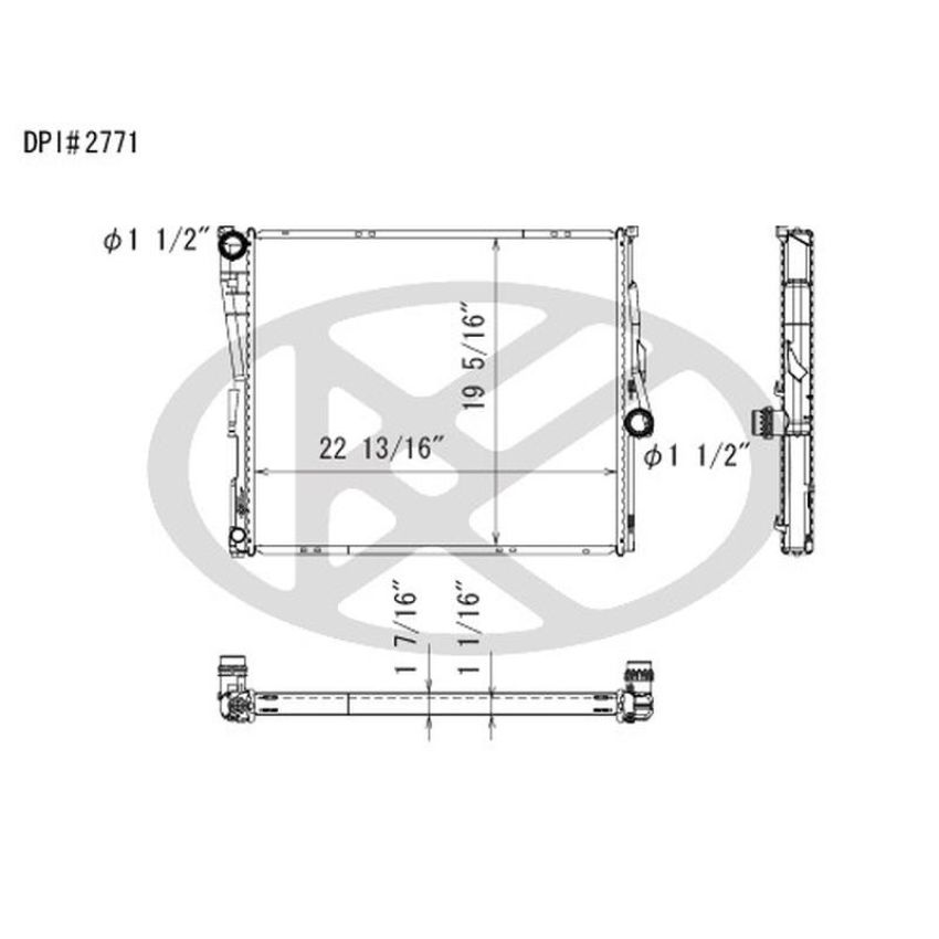 KOYORAD A2771 Koyorad Radiator A2771