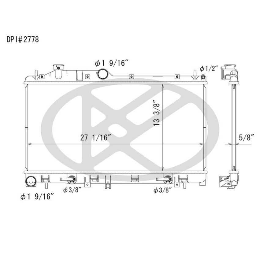 KOYORAD A2778 Koyorad Radiator A2778
