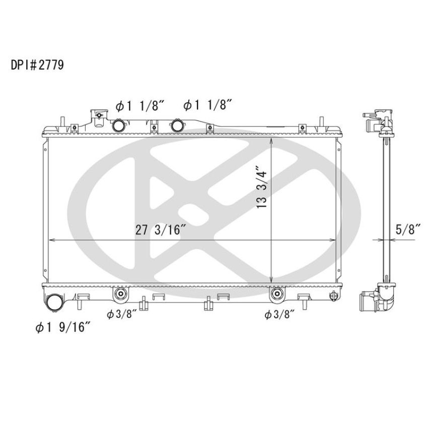 KOYORAD A2779 Koyorad Radiator A2779