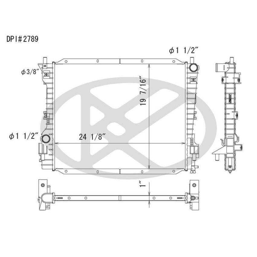 KOYORAD A2789 Koyorad Radiator A2789