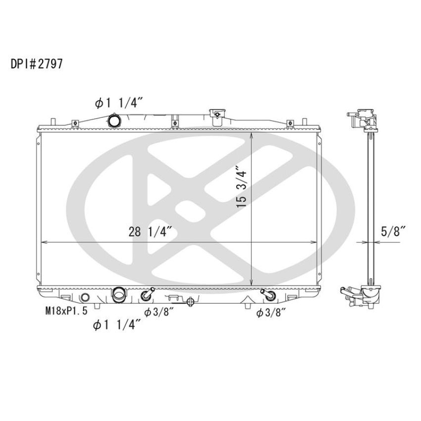 KOYORAD A2797 Koyorad Radiator A2797