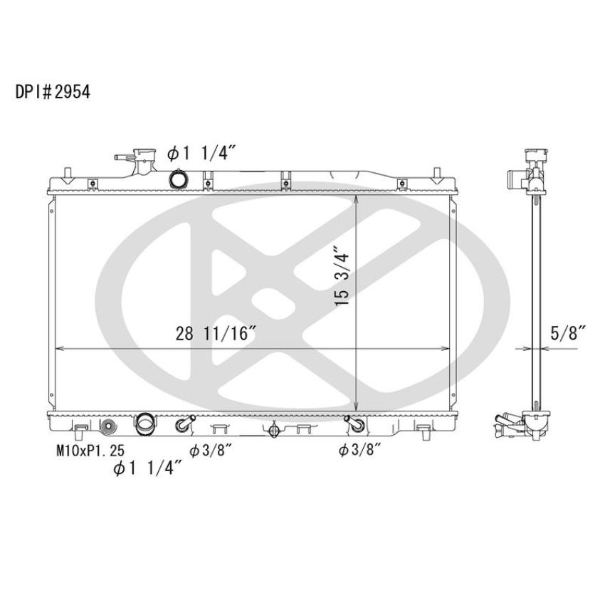 KOYORAD A2954 Koyorad Radiator A2954