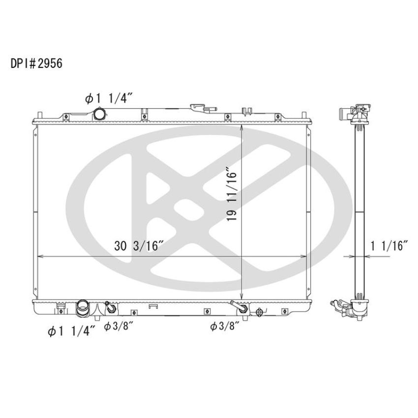 KOYORAD A2956 Koyorad Radiator A2956