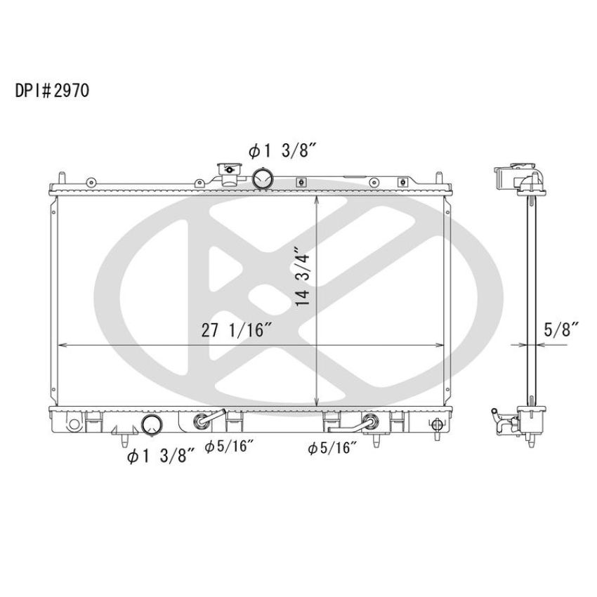 KOYORAD A2970 Koyorad Radiator A2970