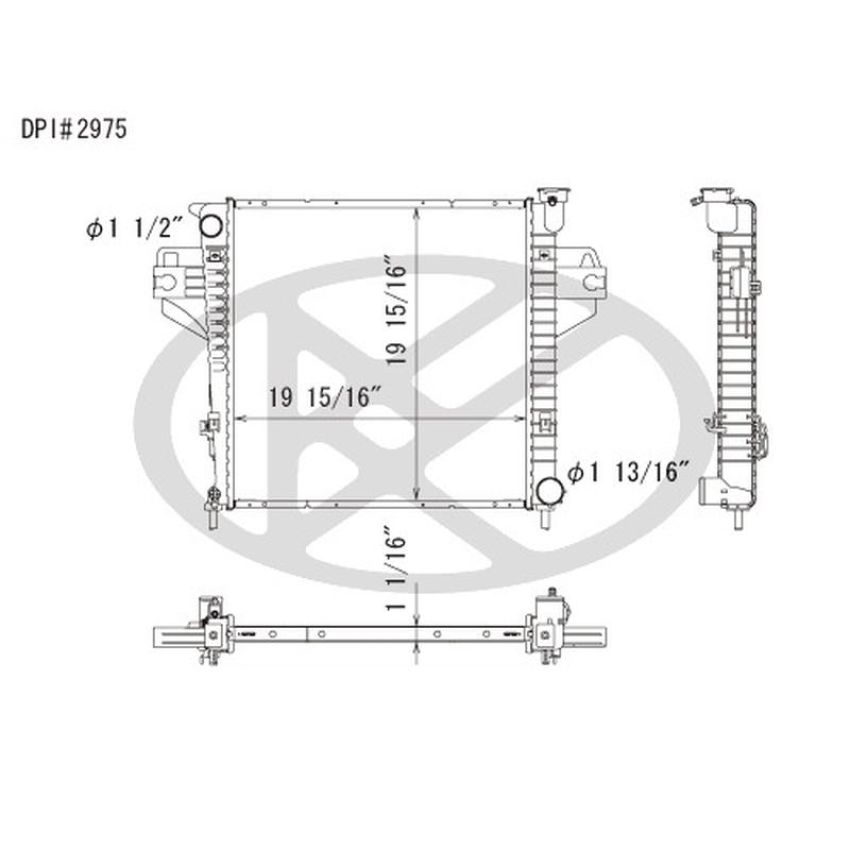KOYORAD A2975 Koyorad Radiator A2975