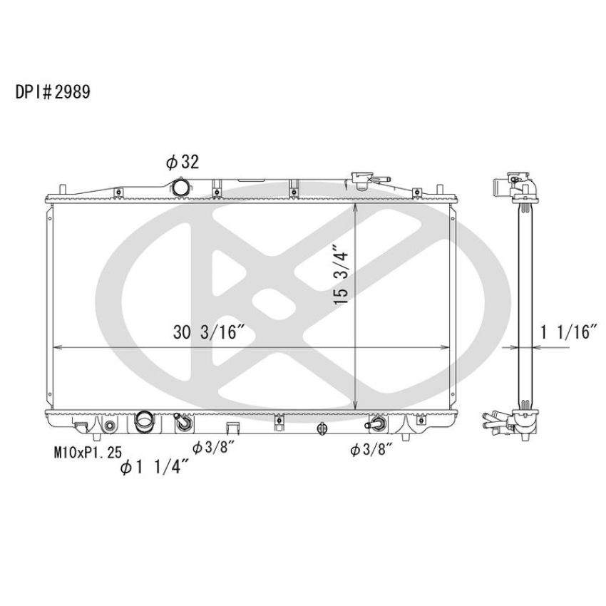 KOYORAD A2989 Koyorad Radiator A2989