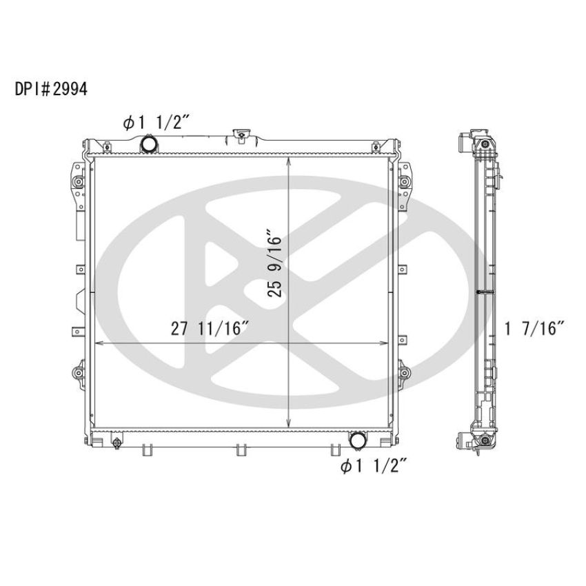 KOYORAD A2994 Koyorad Radiator A2994
