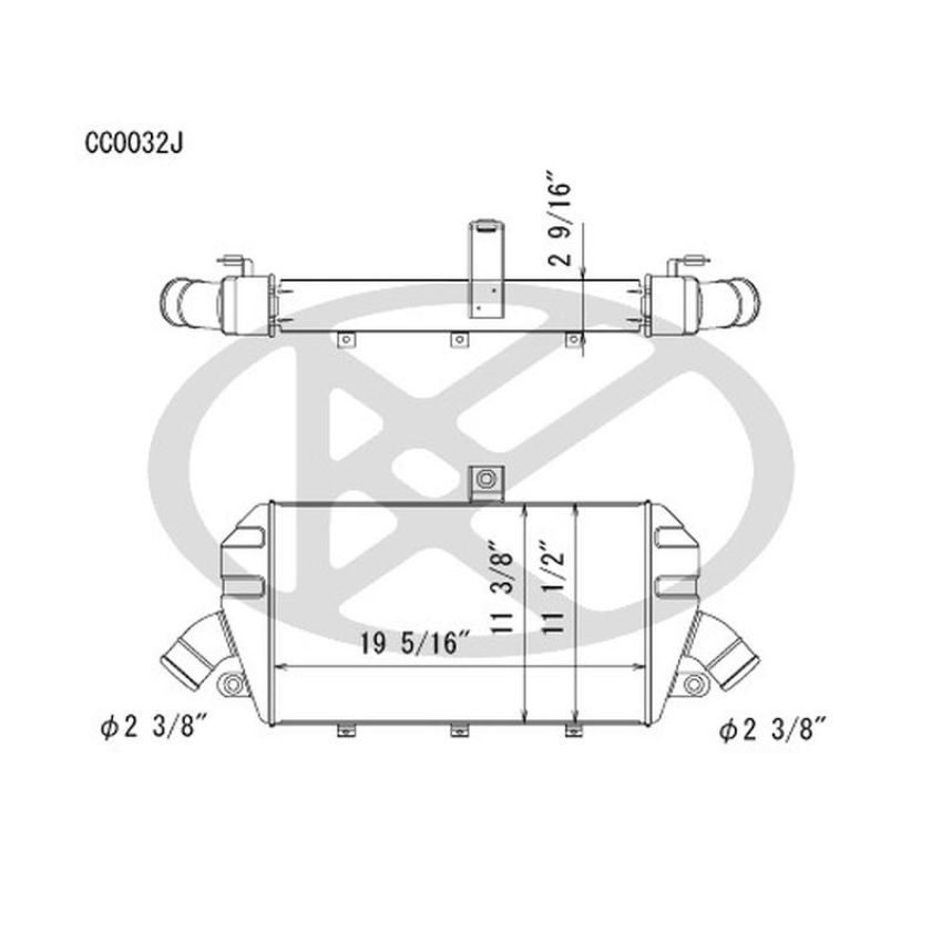 KOYORAD CC0032 Koyorad Radiator CC0032