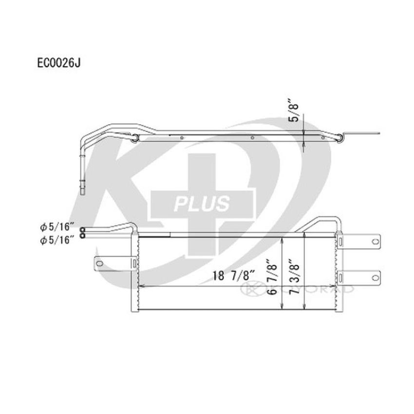 KOYORAD EC0026 Koyorad Automatic Transmission Oil Cooler EC0026