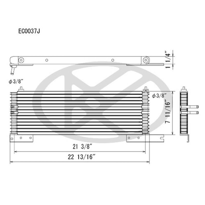 KOYORAD EC0037 Koyorad Automatic Transmission Oil Cooler EC0037
