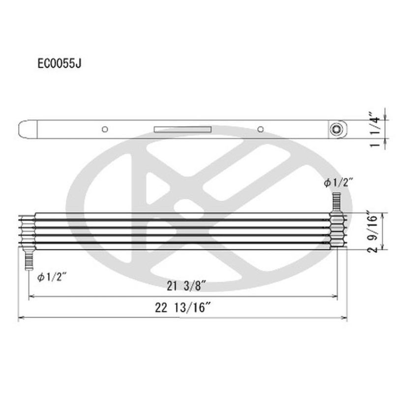 KOYORAD EC0055 Koyorad Automatic Transmission Oil Cooler EC0055