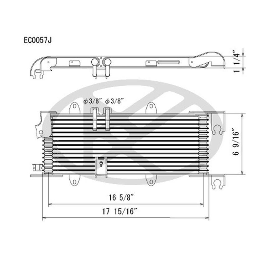 KOYORAD EC0057 Koyorad Automatic Transmission Oil Cooler EC0057