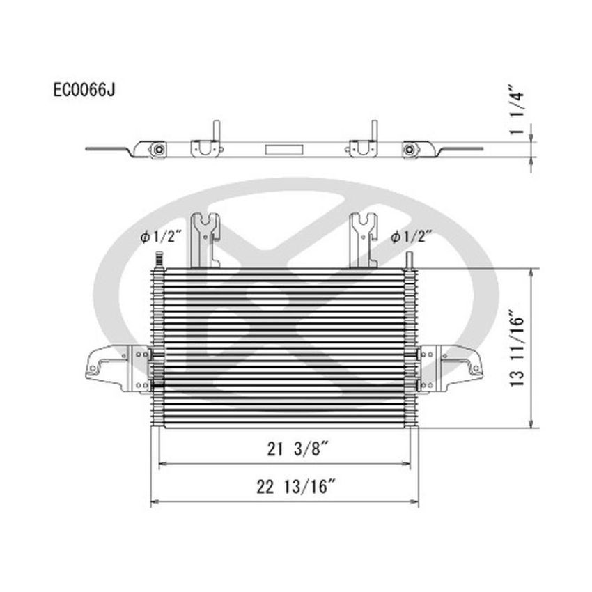 KOYORAD EC0066 Koyorad Automatic Transmission Oil Cooler EC0066