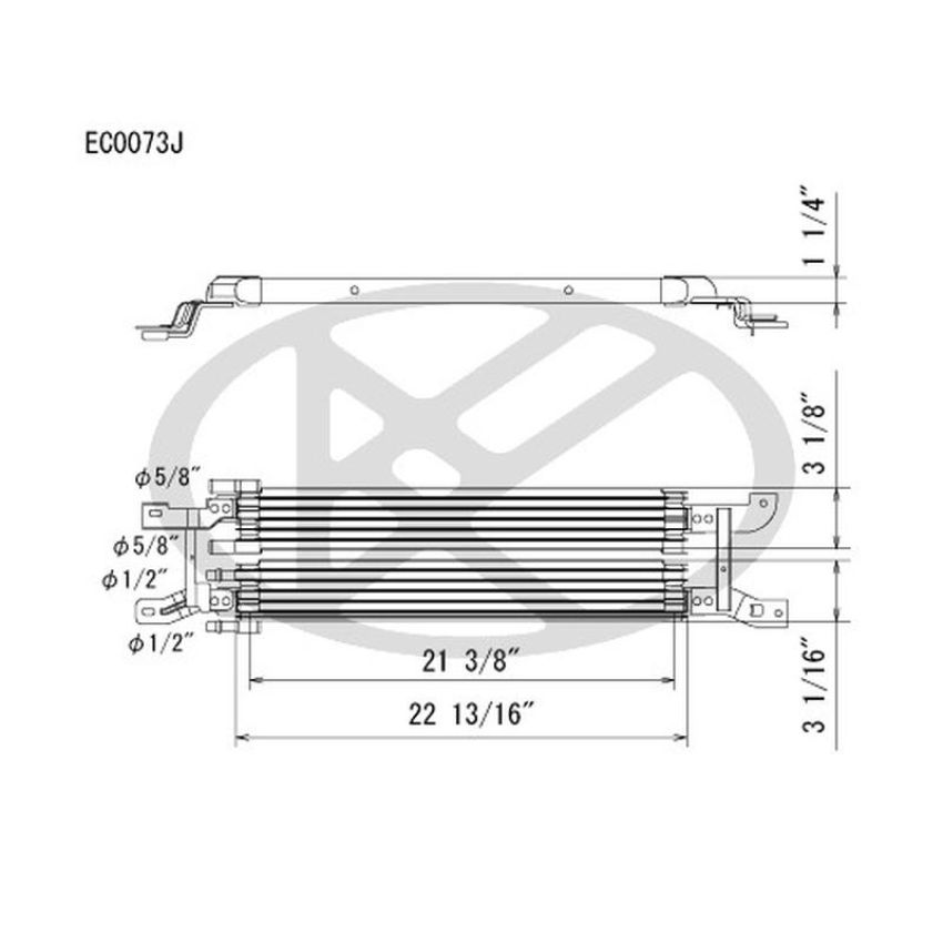 KOYORAD EC0073 Koyorad Automatic Transmission Oil Cooler EC0073