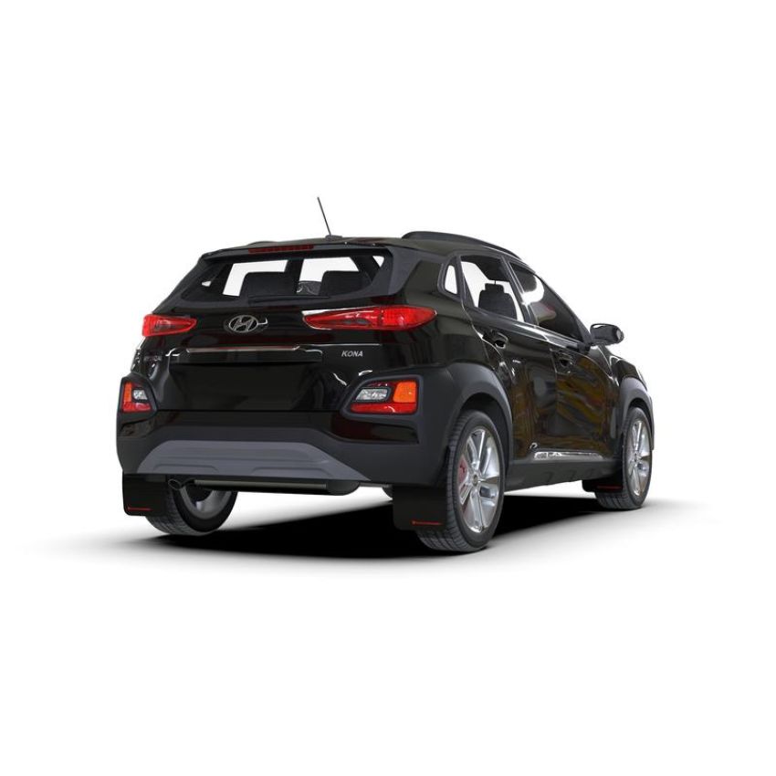 Rally Armor MF63-UR-RD/WH Red Mud Flap/White Logo
