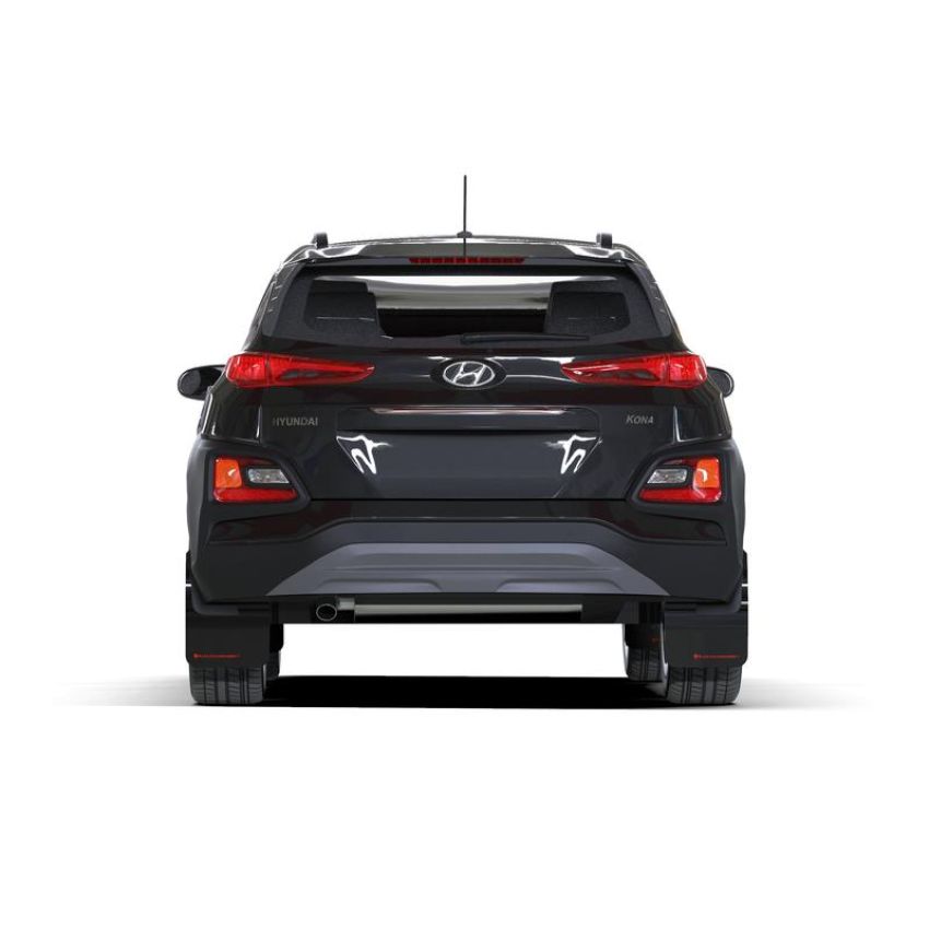 Rally Armor MF63-UR-RD/WH Red Mud Flap/White Logo