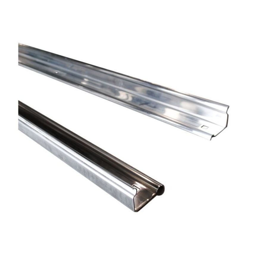 ANGLE BED STRIP SET; POLISHED STAINLESS; SHORT BED; STEPSIDE; CHEVROLET/GMC PICKUP 47-53