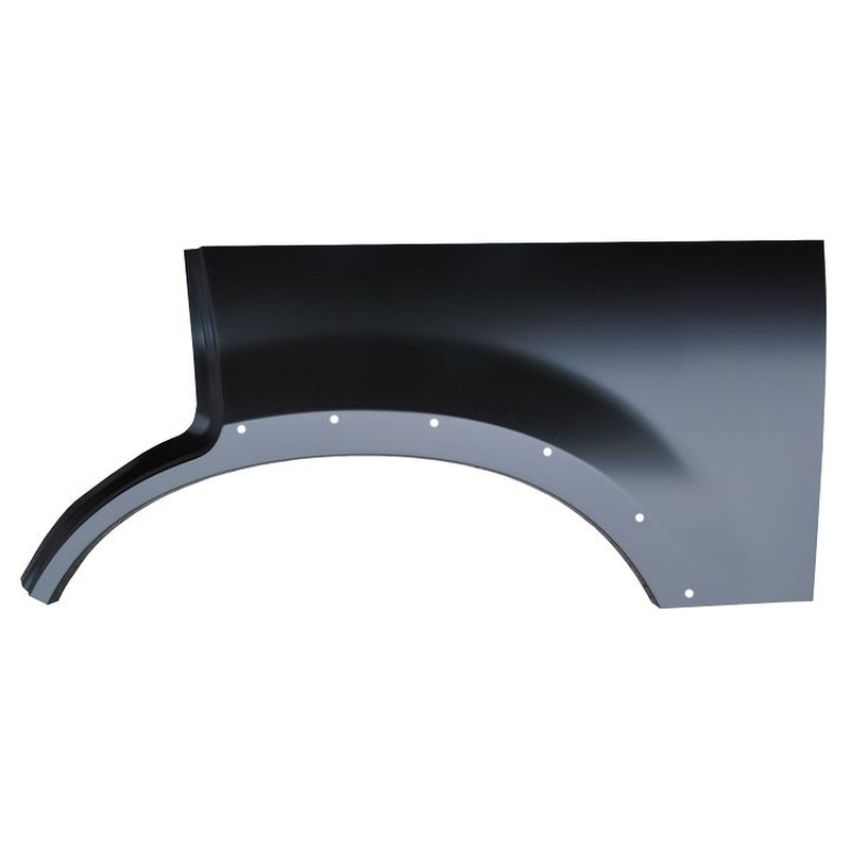 LH BODY SIDE PANEL ABOVE REAR WHEEL W/ MOLDING HOLES FORD EXPLORER 02-05