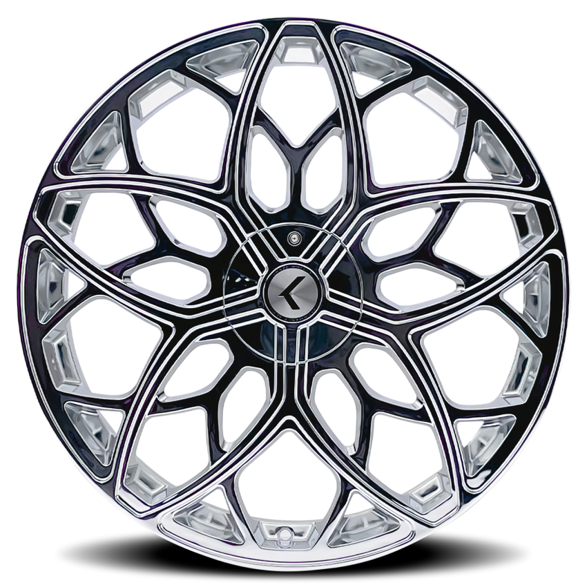 Kraze Wheels KR18422818C38 RICOCHET (KR184) CHROME