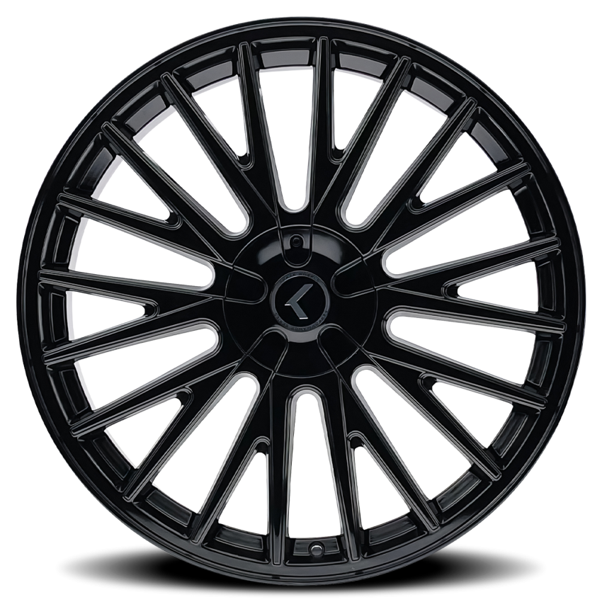 Kraze Wheels KR18522804B38 DOUBLE DOWN (KR185) GLOSS BLACK
