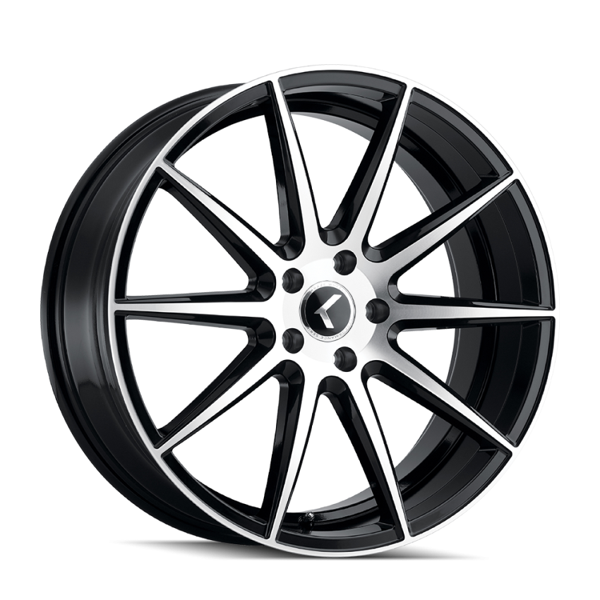 Kraze Wheels KR1948865BM40 KRAZE KR194 (KR194) GLOSS BLACK MACHINED