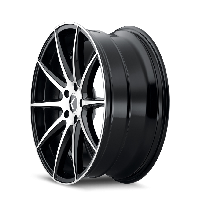 Kraze Wheels KR1948865BM40 KRAZE KR194 (KR194) GLOSS BLACK MACHINED