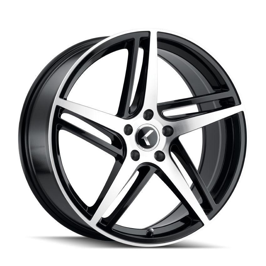 Kraze Wheels KR1952865BM38 195 (195) GLOSS BLACK MACHINED