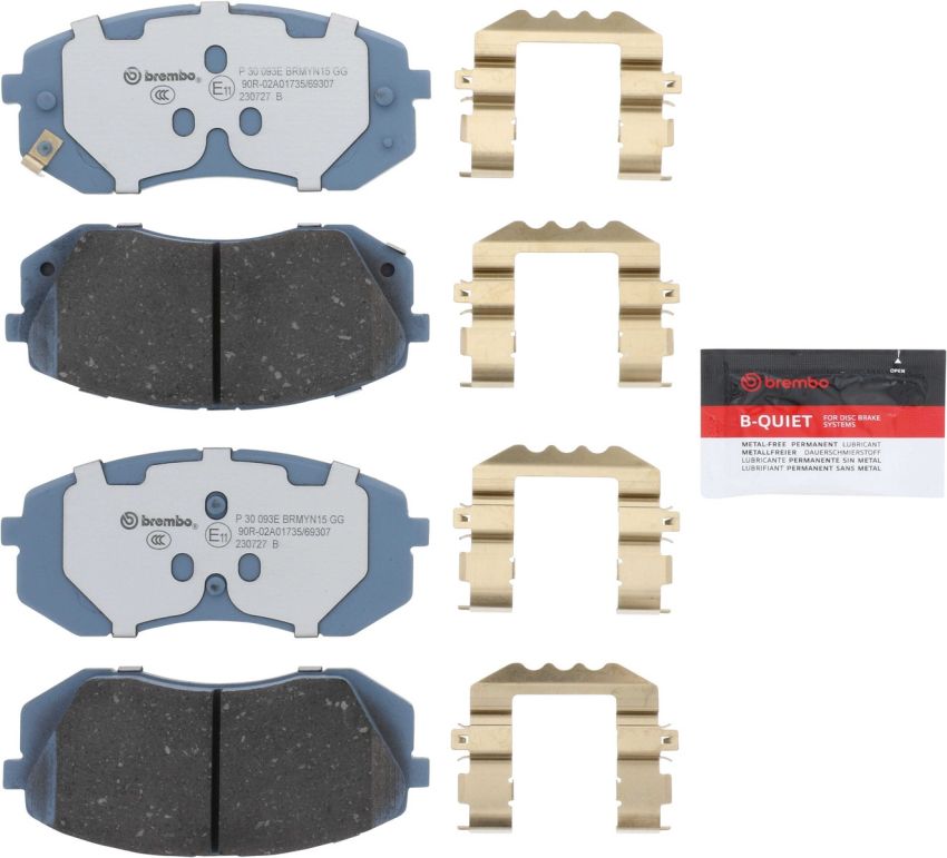 Brembo KT08014 Beyond EV Kit Disc-Pad