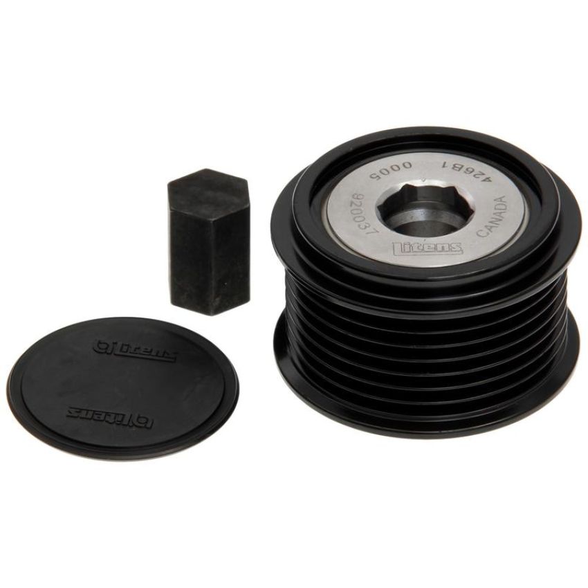 Litens 920037A Overrunning Alternator Decoupling (OAD) Pulley - Original Equipment Quality