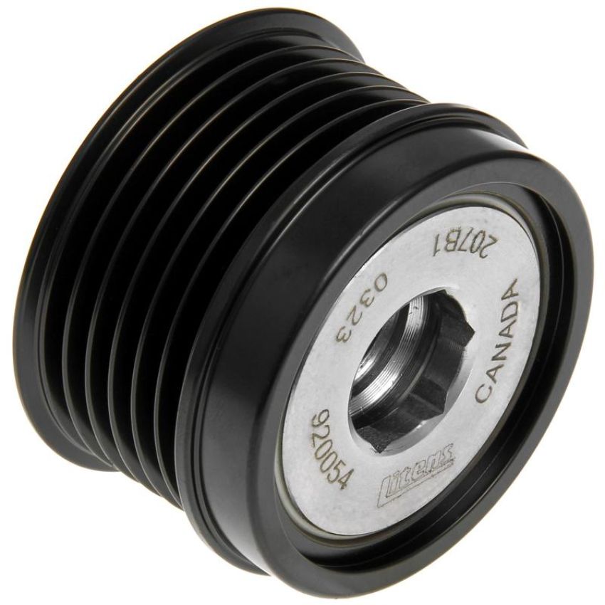 Litens 920054A Overrunning Alternator Decoupling (OAD) Pulley - Original Equipment Quality