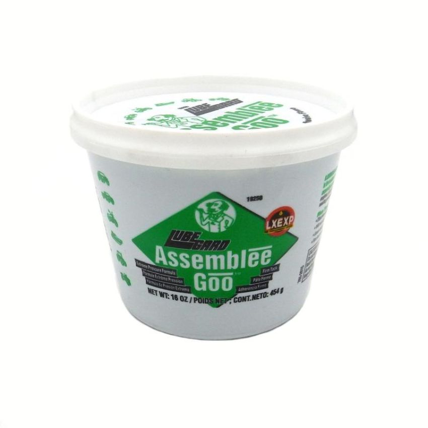 LUBEGARD 19250 Lubegard Assemblee Goo (Assembly lubricant) -  Green (Firm Tack) - 16 oz.
