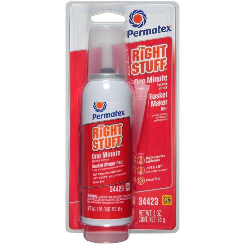 PERMATEX 34423 PERMATEX® THE RIGHT STUFF® Red One Minute Gasket Maker