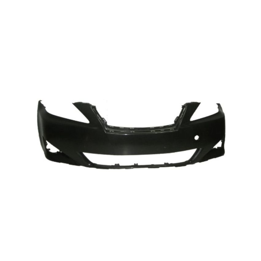 CAPA FRT BUMPER COVER W/O PRE-COLLISION SYSTEM; W/O HEADLAMP WASHER; PRIME LEXUS IS250 06-08