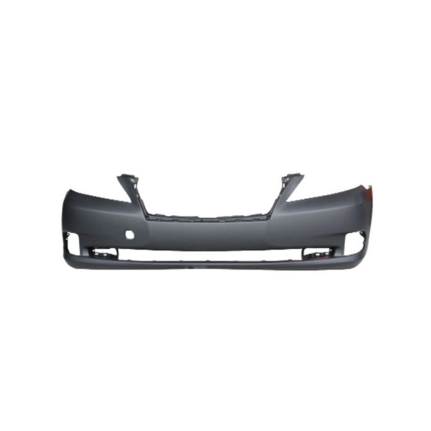 CAPA FRT BUMPER COVER W/O PARKING SENSOR; PRIME LEXUS ES350 10-12