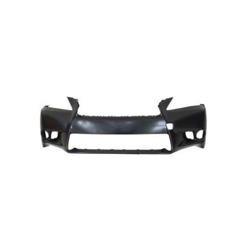 CAPA FRT BUMPER COVER W/O HEADLAMP WASHER; W/O PARKING SENSORS; PRIME LEXUS GS350 13-15